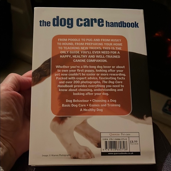 NWOT The Dog Care Handbook by - Picture 2 of 7